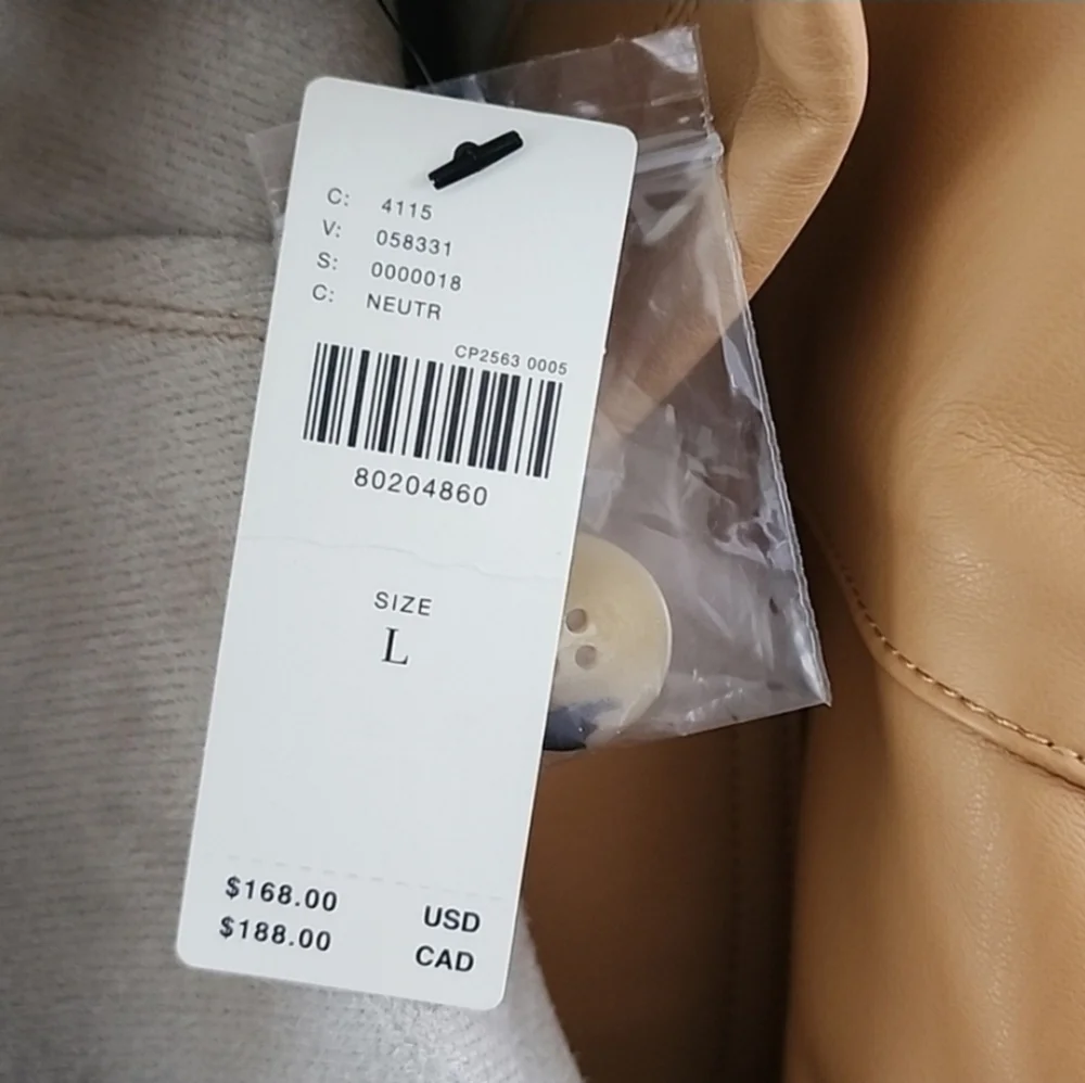 Anthropologie Maeve Faux Leather Jacket – NWT - Picture 15 of 15